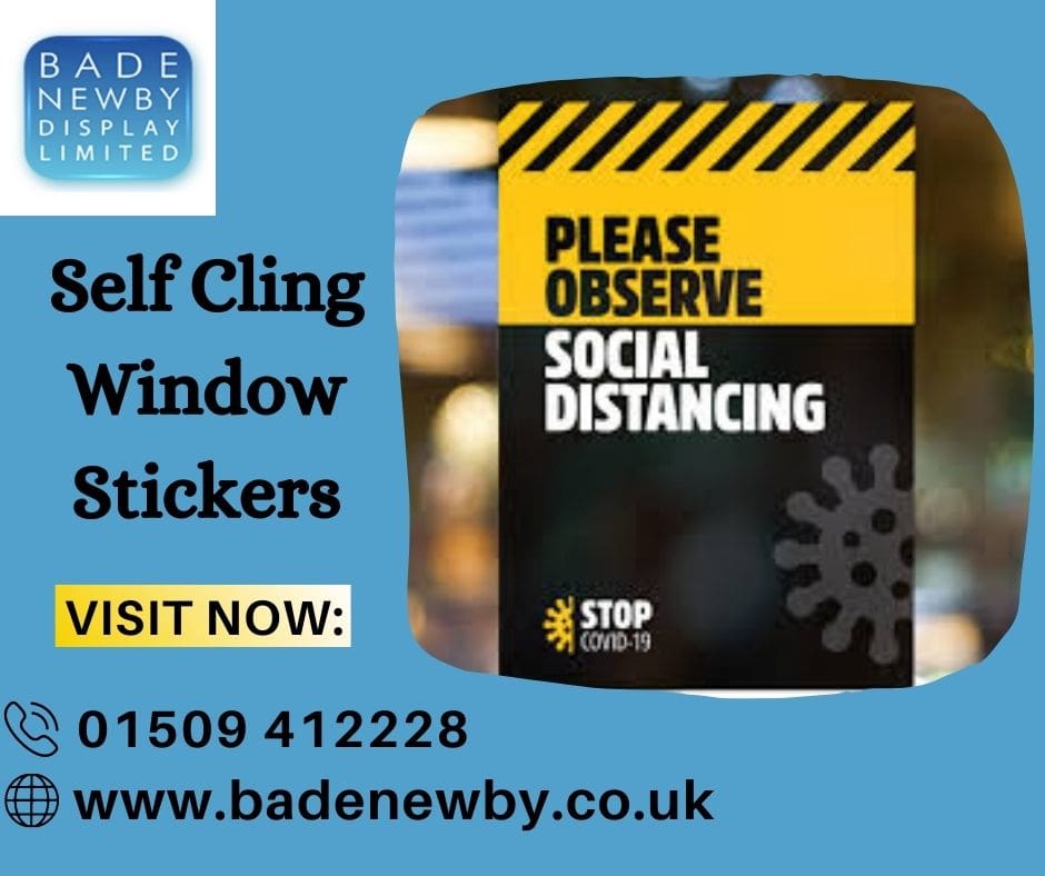 What Are Self Cling Window Stickers? - Badenewby