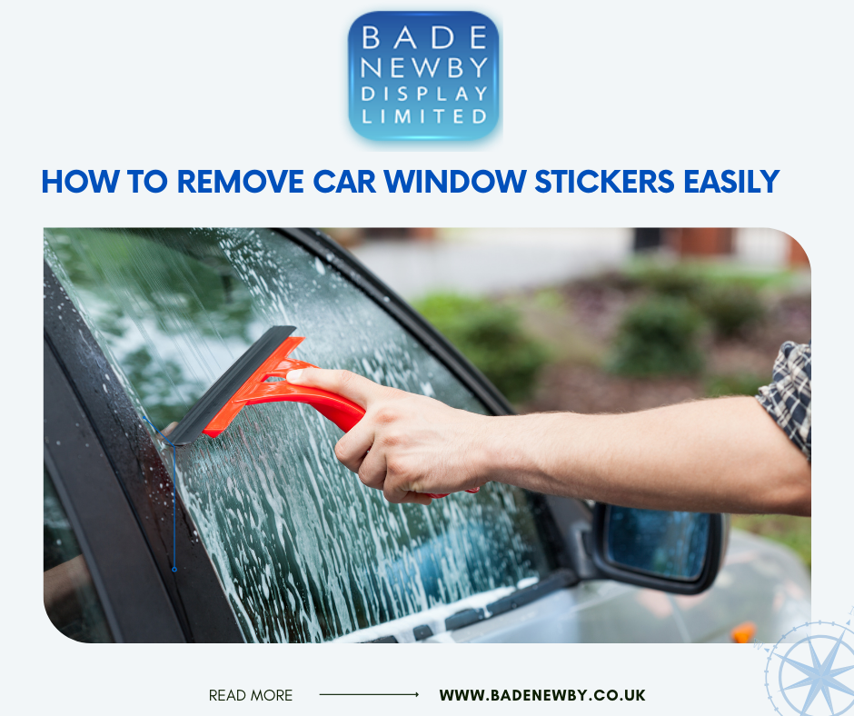 Ultimate Guide On How To Remove Car Window Stickers Easily